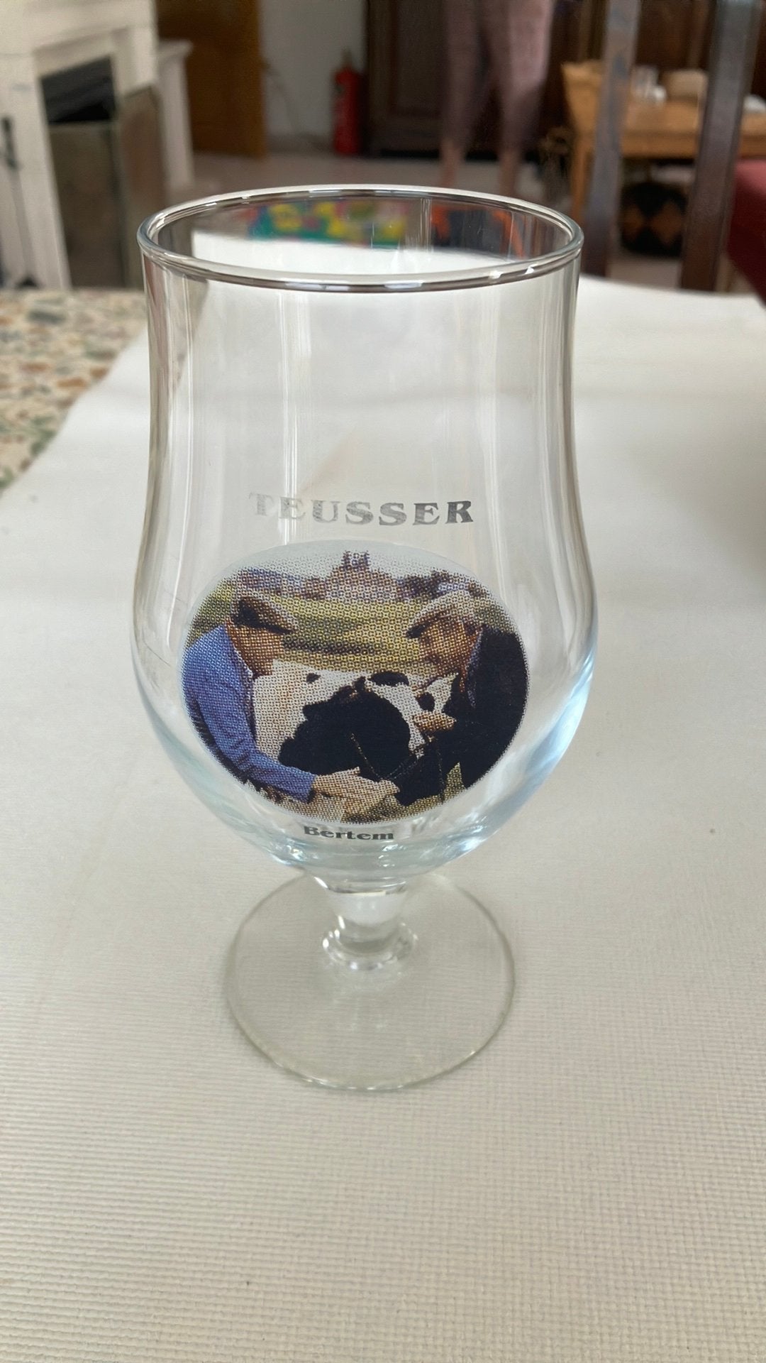 Bierglas Teusser Bertem, Collections, Enlèvement, Comme neuf