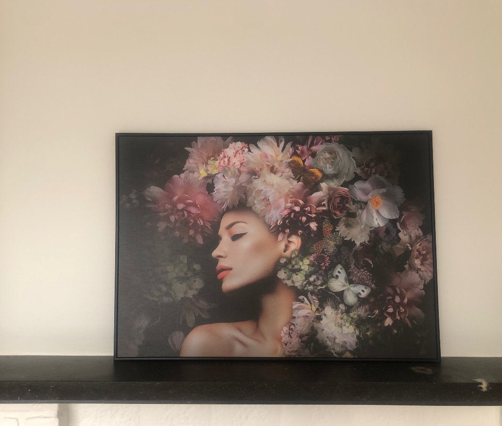 Toile « Miss Bloom », Neuf, 50 – 75, Enlèvement, Imprimé