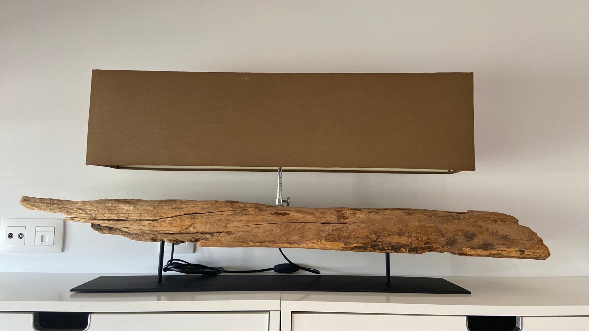 Ampoule, Maison & Meubles, 48 cm, E27 (grand), Marron, Bois