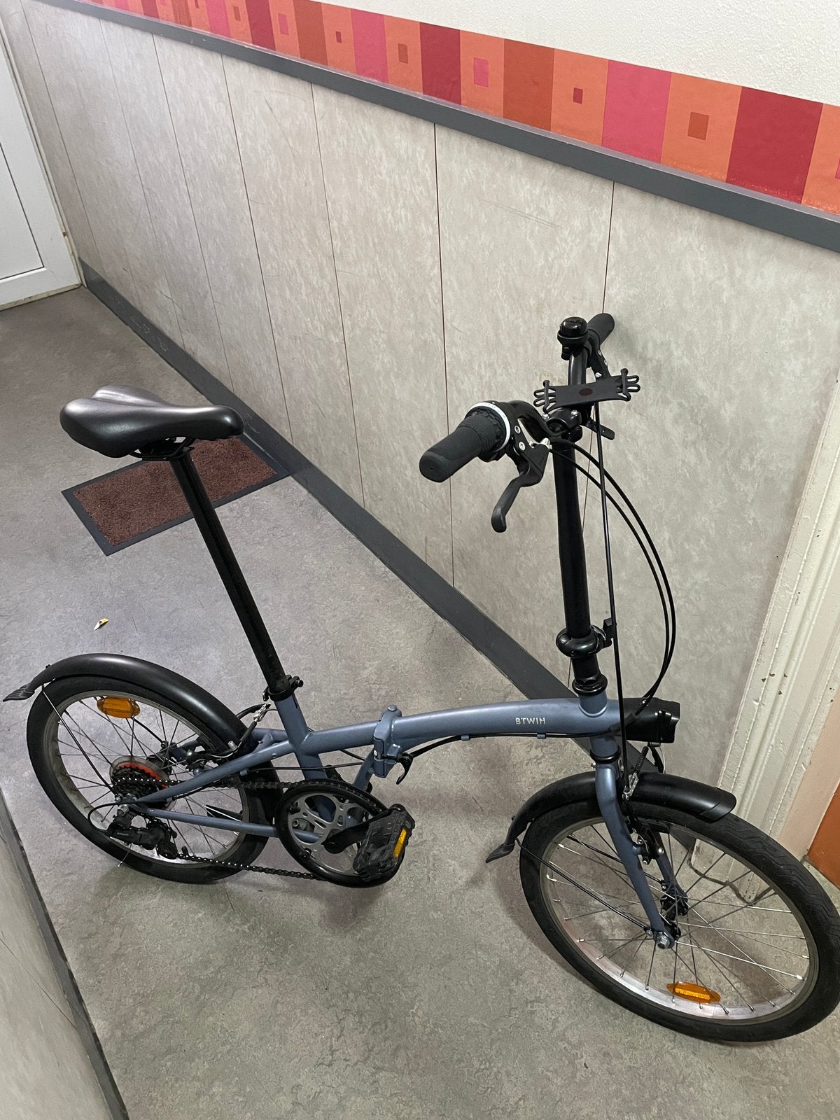 Velo pliable BTWIN 6 Vitesse, Fietsen en Brommers, Ophalen, Zo goed als nieuw