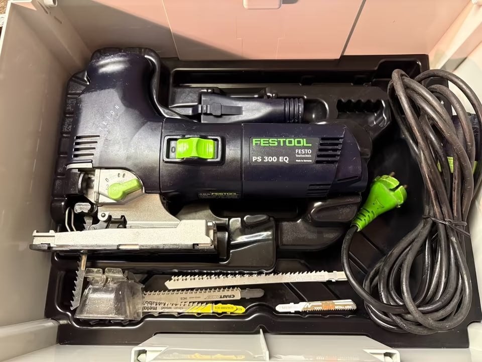Festool Trion PS 300 EQ D decoupeerzaag in nieuwe Systainer, Doe-het-zelf en Bouw, Gereedschapskisten, Ophalen of Verzenden, Gevuld