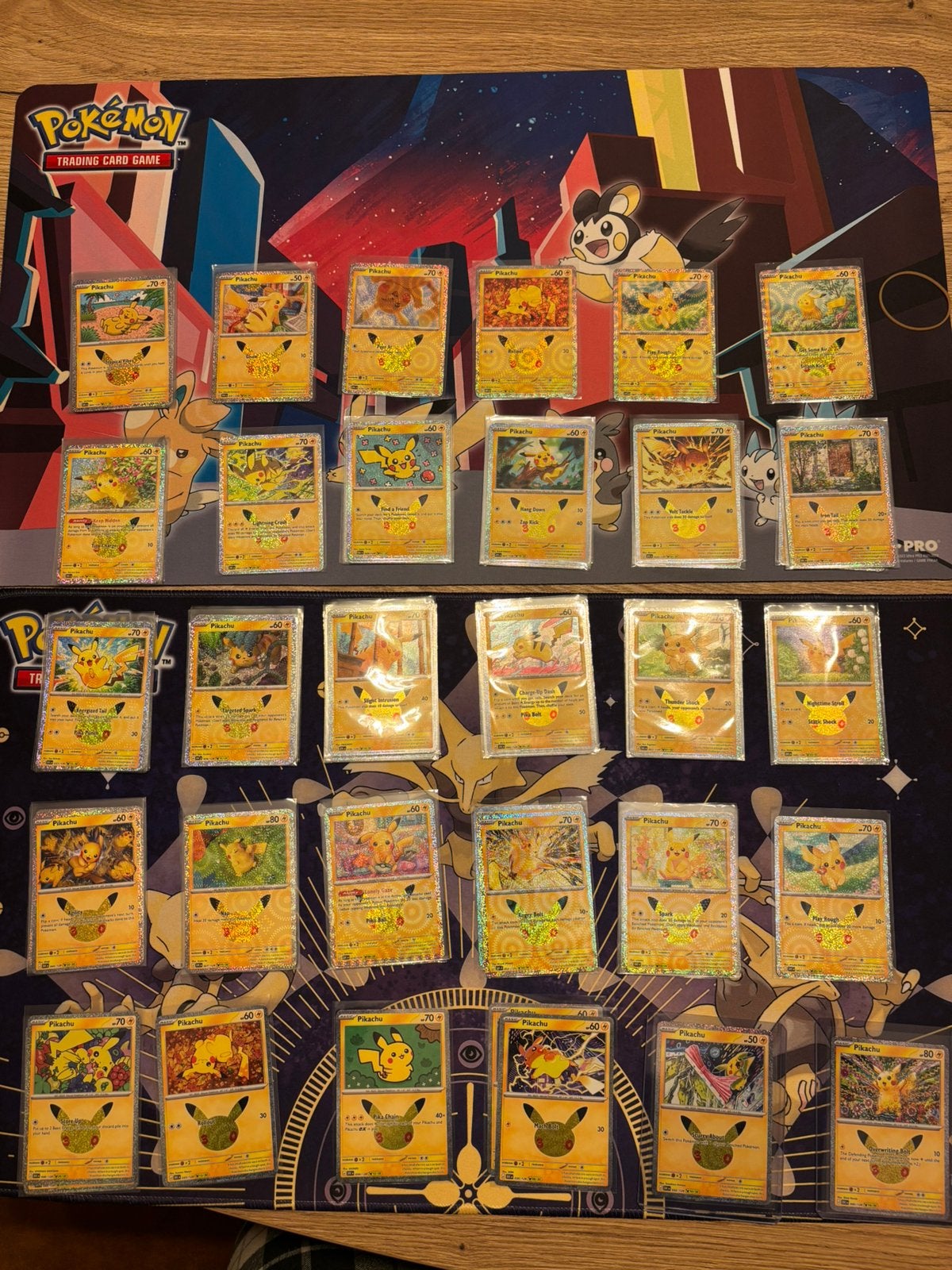 Pokemon kaart - Pikachu set - 30th Celebrations, Ophalen, Nieuw, Losse kaart, Foil