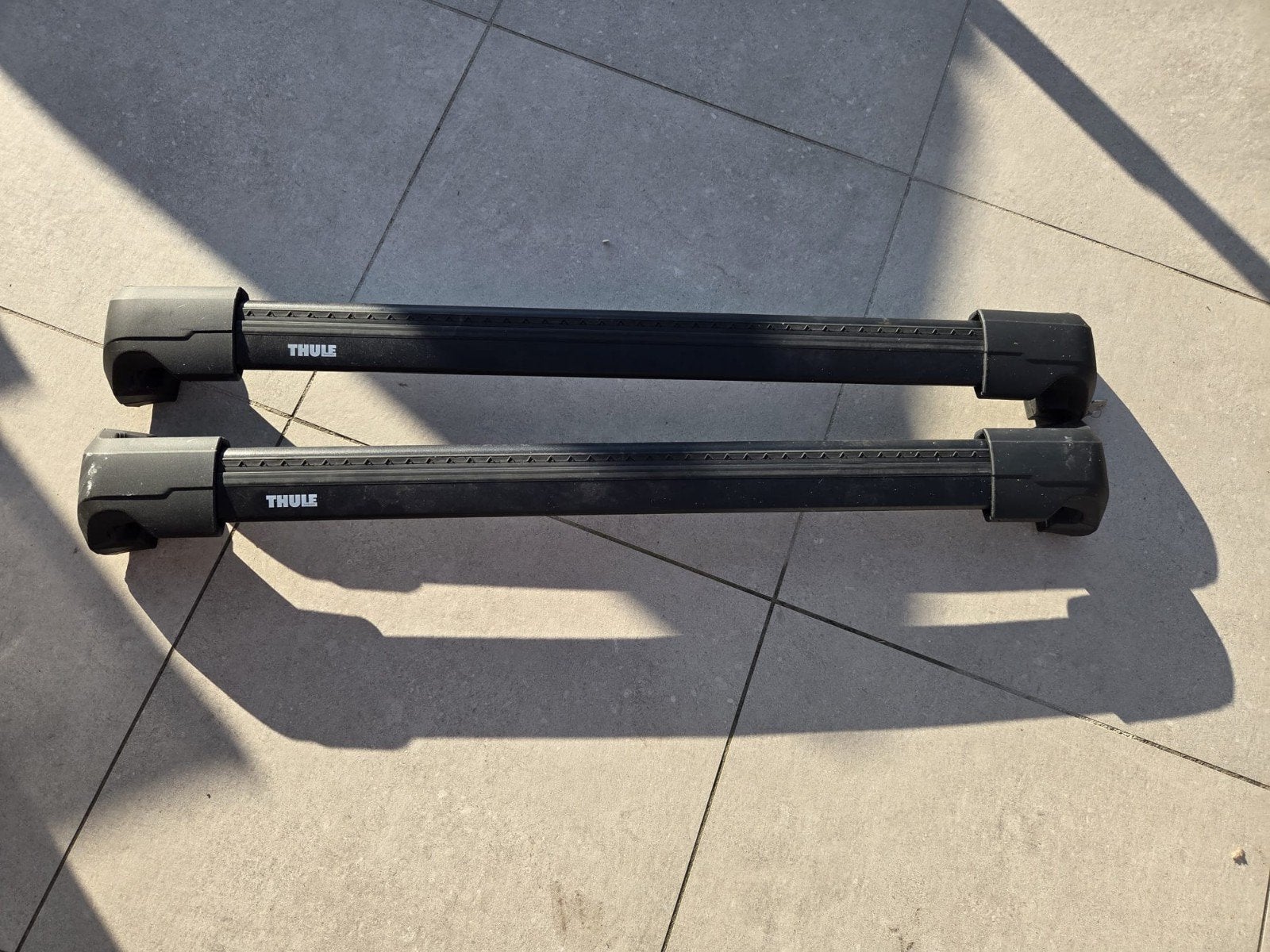Thule edge flush rail / Dakdragers, Ophalen
