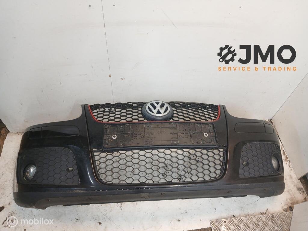 Voorbumper LC9Z Koplamp sproeiers VW Golf V GTI 2003-2008, Gebruikt, Ophalen of Verzenden, Bumper, Volkswagen