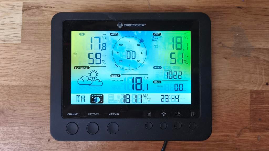 bresser weerstation met wifi, Enlèvement ou Envoi, Station météo