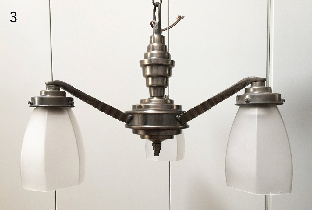 ART DECO luchter, Antiek en Kunst, Antiek | Verlichting, Ophalen