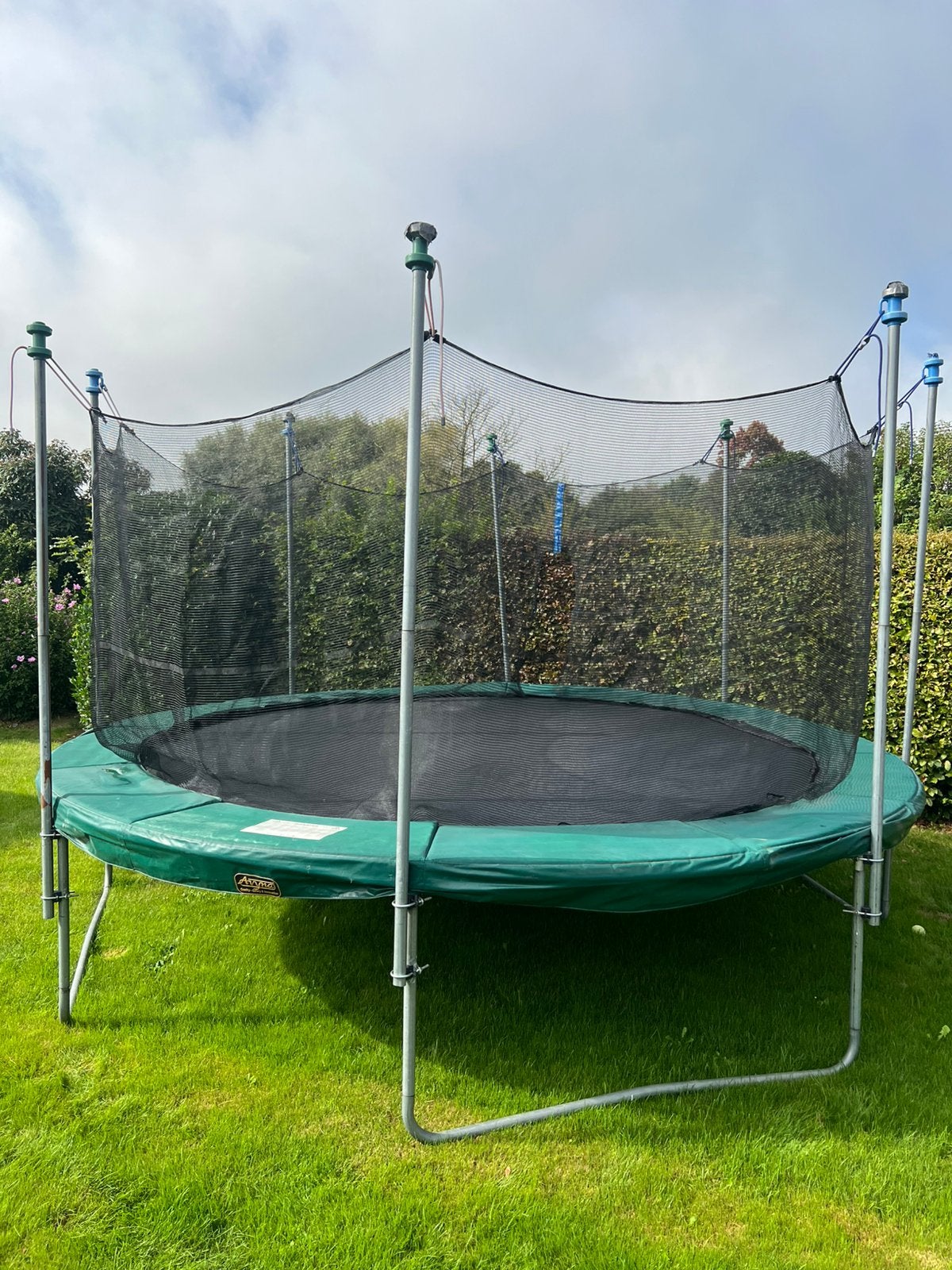 Trampoline 4m diameter, Ophalen, Gebruikt
