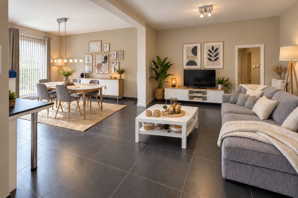 TE KOOP — Appartement met 2 slaapkamers in Jemeppe/Meuse, Immo, Jemeppe sur meuse, 2 kamers, Appartement, 15 kWh/jaar