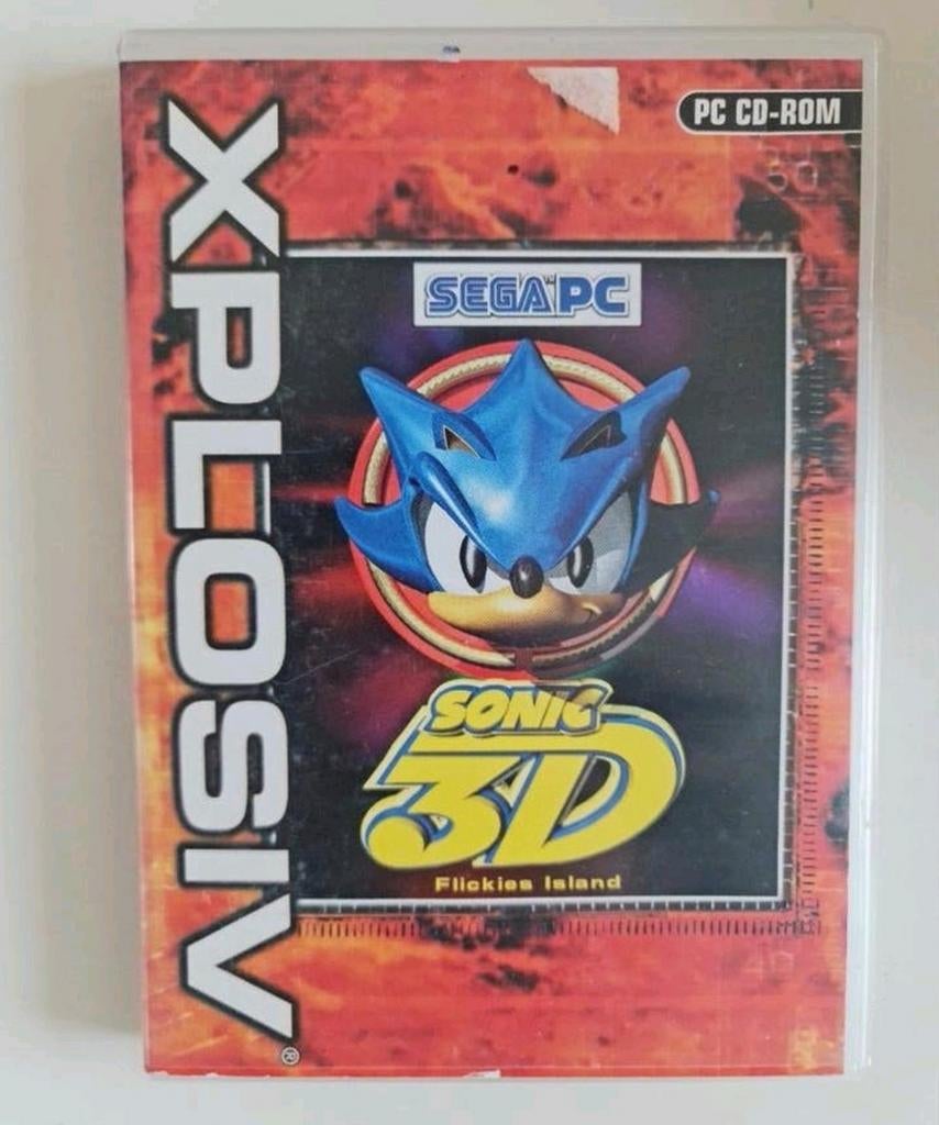 Pc game : SONIC 3D  Flickies Island / Windows, Enlèvement ou Envoi