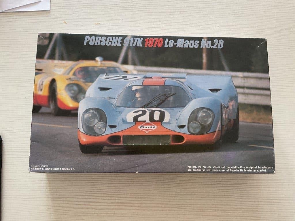 Porsche 917K Le Mans 1970 1:24, Fujimi, Auto, Groter dan 1:32, Ophalen of Verzenden