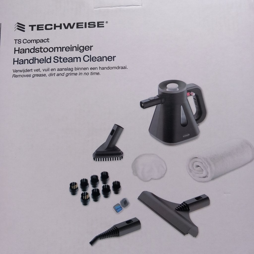 Techweise - Nettoyeur à vapeur portatif TS Compact, Enlèvement ou Envoi