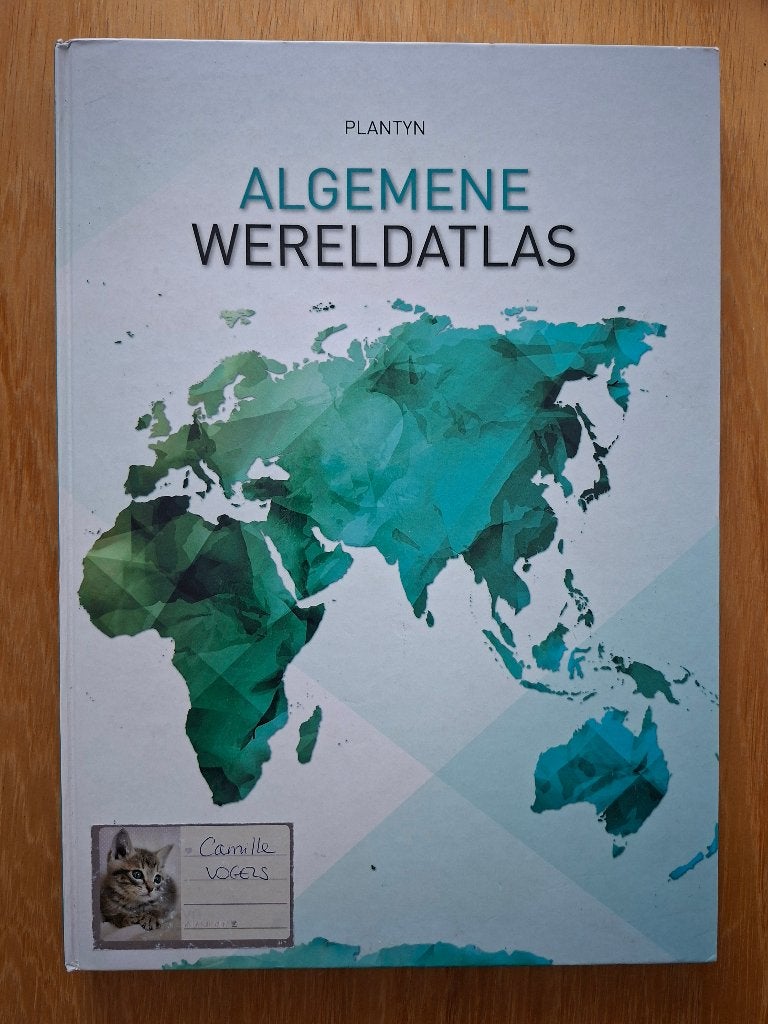 Algemene Wereldatlas, Plantyn, Autres atlas, Enlèvement, Monde