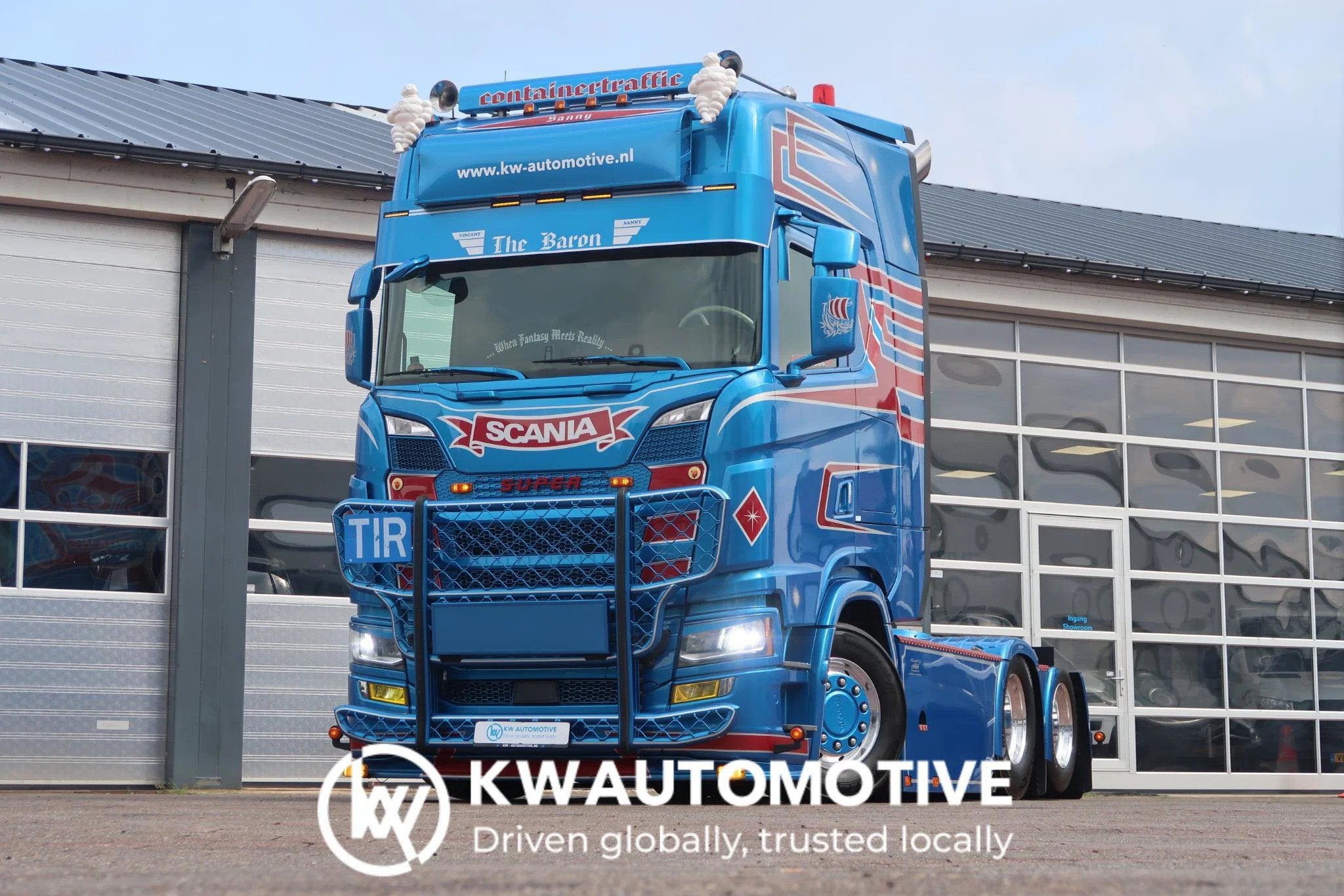 Scania S730 V8 NGS 6X2NB/ FULL AIR/ RETARDER/ 2X TANK/ SHOW, Auto's, Vrachtwagens, Automaat, 537 kW, Euro 6, Scania