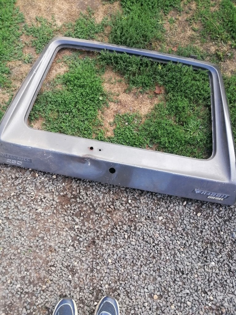 Golf 1 kofferklep, Auto-onderdelen, Ophalen, Gebruikt, Achterklep, Volkswagen