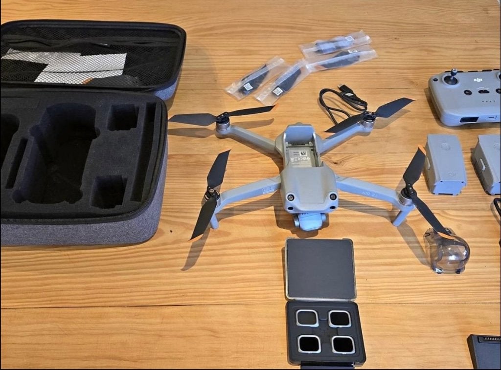 DJI Mavic 2S fly more combo, 250 à 900 g, Enlèvement ou Envoi, Qualité supérieure, Comme neuf