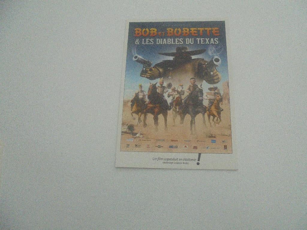 film - bob et bobette-les diables du texas, Collections, Envoi, 1980 à nos jours, Non affranchie, Autres thèmes