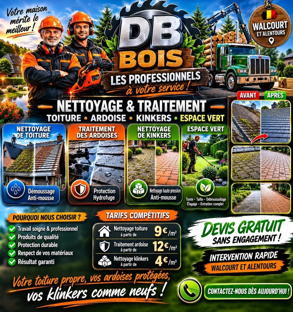 Db bois à votre disposition