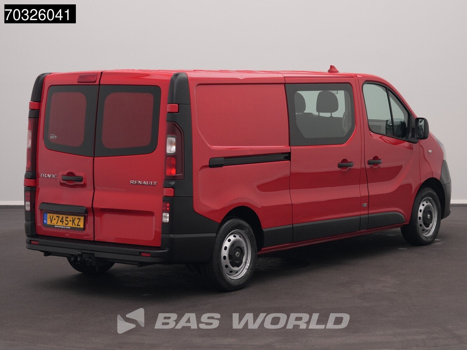 Renault Trafic 95pk Dubbel Cabine L2H1 Trekhaak Airco Euro6, Auto's, Stof, Gebruikt, 4 cilinders, Renault