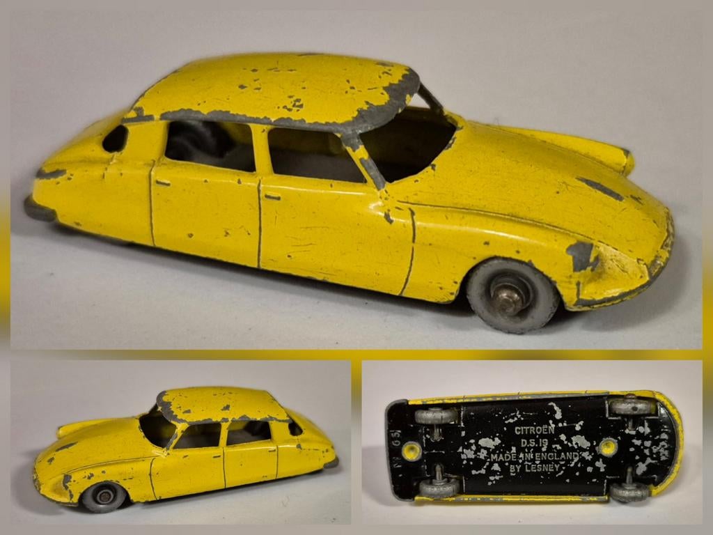 Matchbox lesney 66-A 1959 Citroen DS19, Enlèvement ou Envoi, Utilisé, Voiture