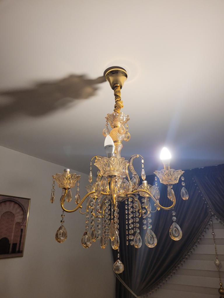 Kroonluchter, Huis en Inrichting, Lampen | Kroonluchters, Ophalen