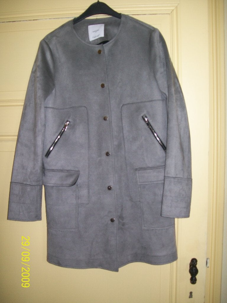 Très jolie veste 3/4 Mango Taille M. comme neuve., Kleding | Dames, Jassen | Winter, Ophalen, Zo goed als nieuw