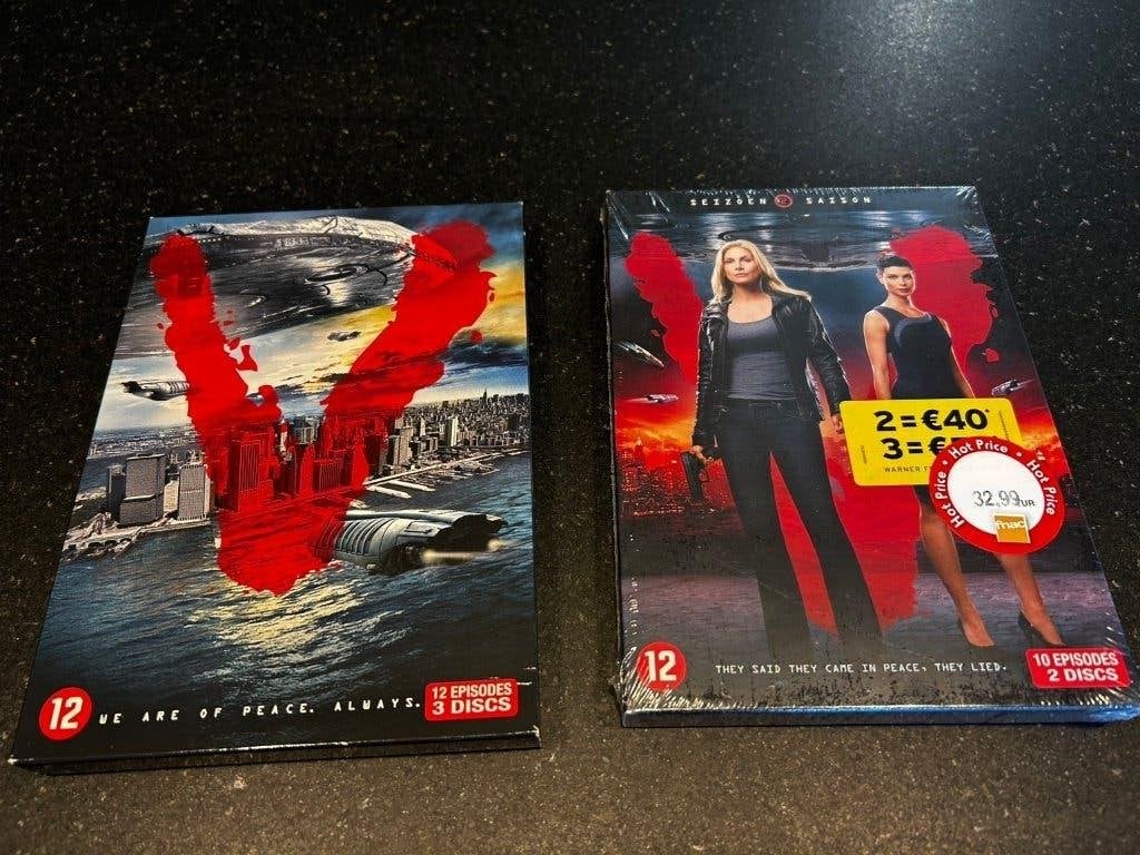 V – Complete Serie Seizoen 1 & 2 op DVD, Cd's en Dvd's, Ophalen, Zo goed als nieuw, Science Fiction en Fantasy, Seizoen 1