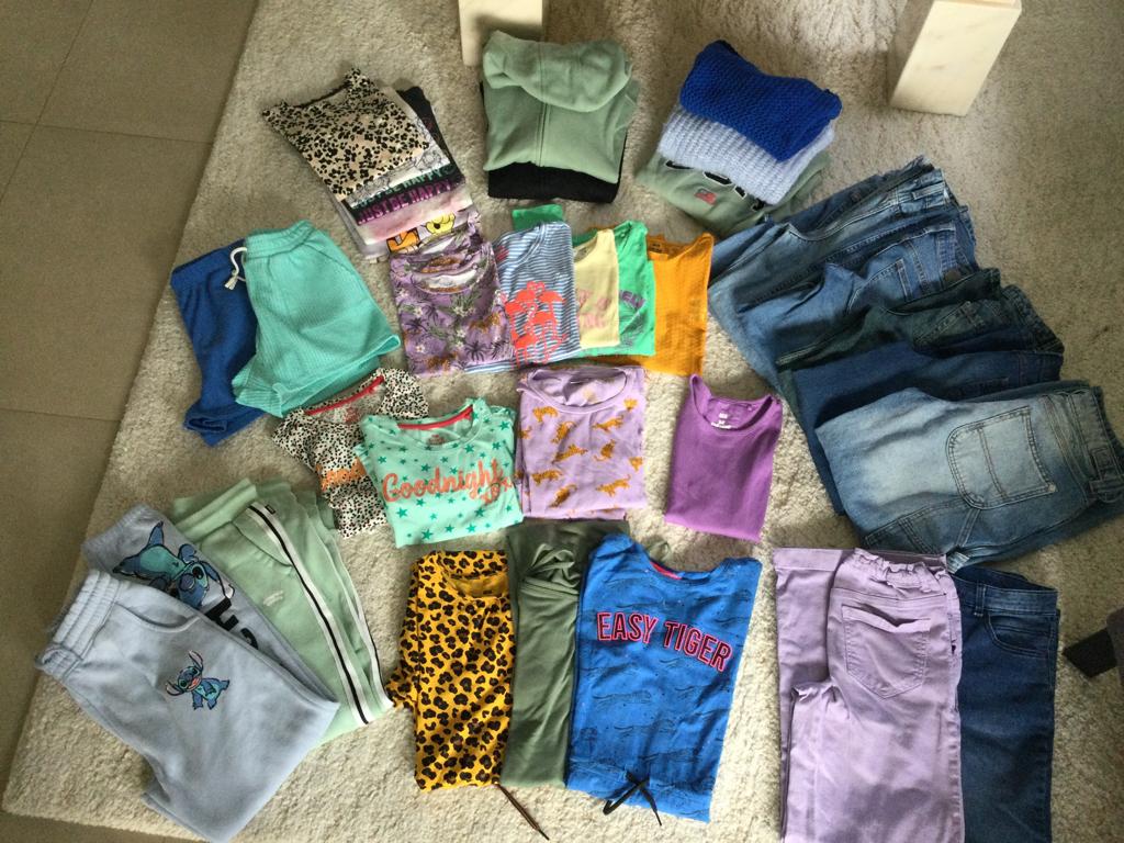 Kinderkleding pakket maat 146,  35 stuks, Kinderen en Baby's, Ophalen of Verzenden, Zo goed als nieuw, Maat 146