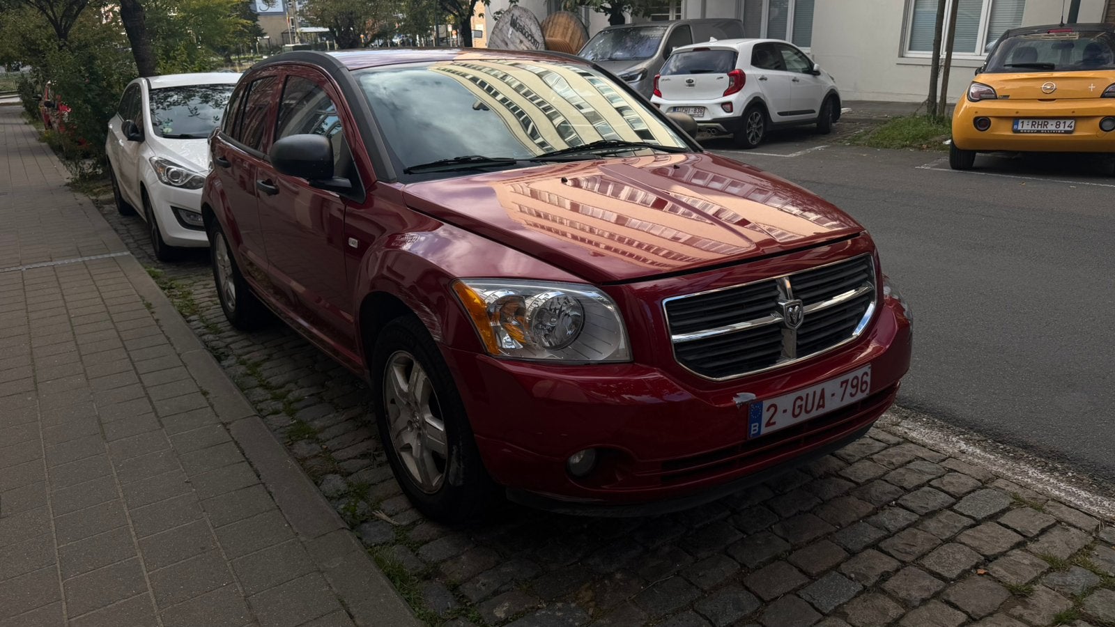 Dodge caliber, Autos, Rouge, Caliber, 5 portes, Automatique
