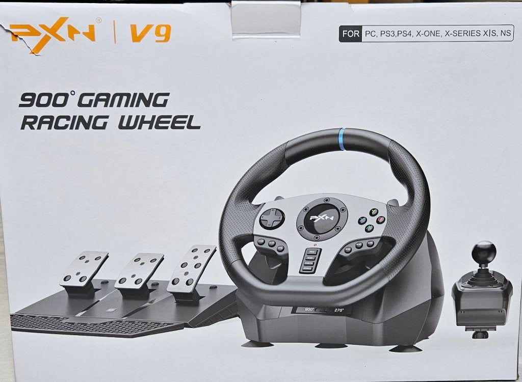 Gaming Racing Wheel PXN V9, Computers en Software, Ophalen of Verzenden, Zo goed als nieuw