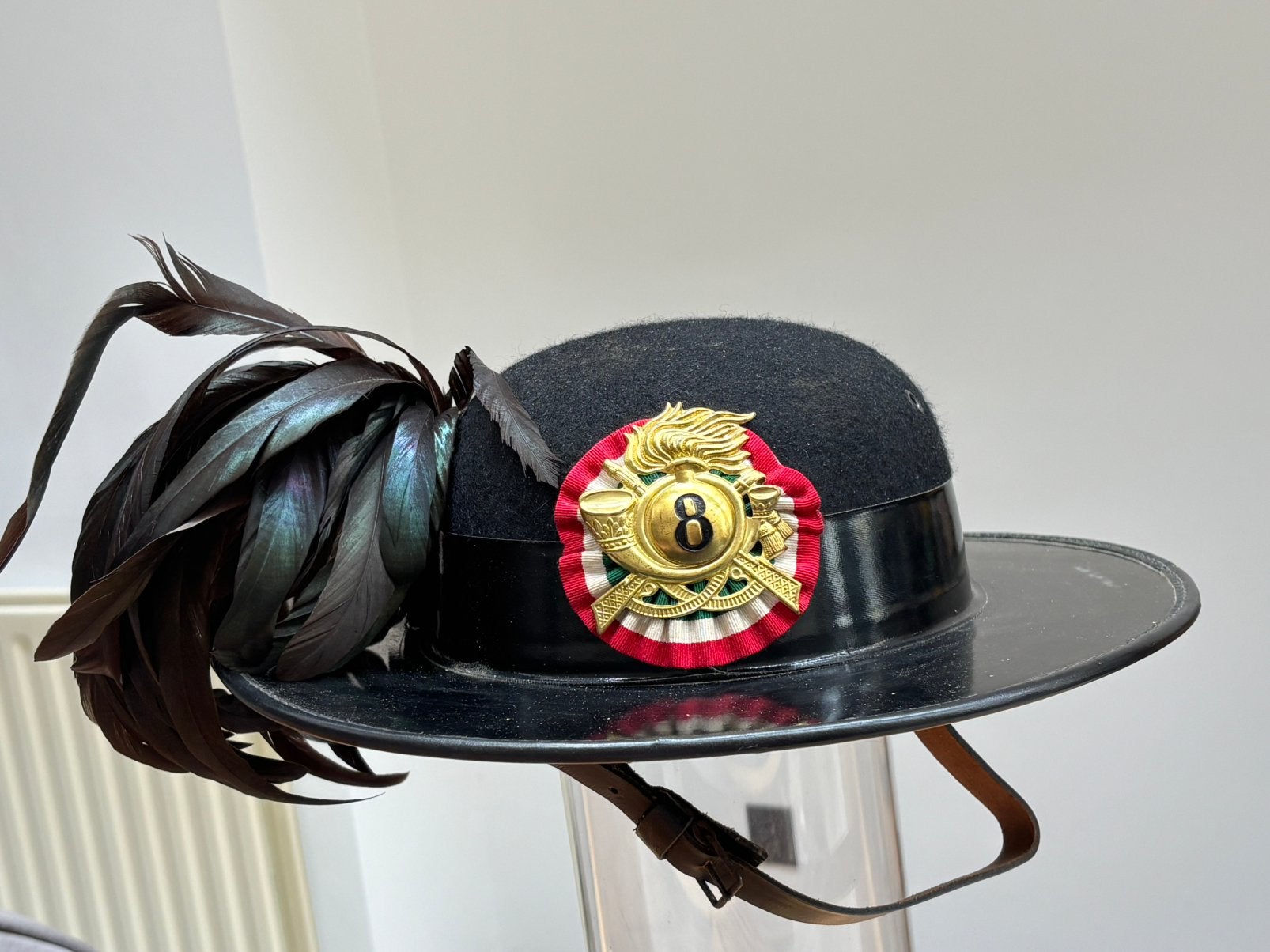 Chapeau Italien 8 Bersaglieri post war, Collections, Objets militaires | Seconde Guerre mondiale, Enlèvement ou Envoi