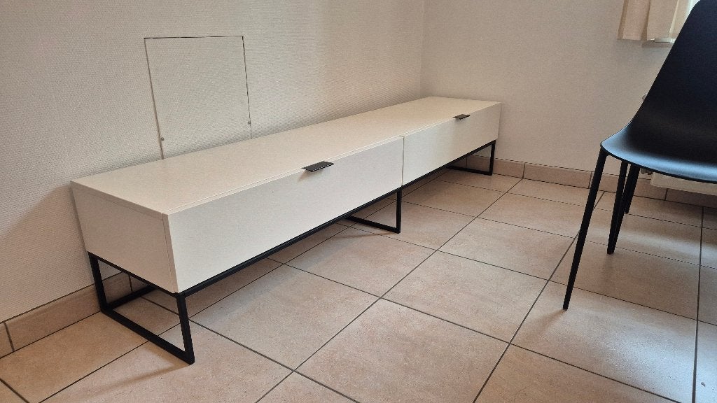 TV Meubel, Modern minimalistisch, 25 à 50 cm, 200 cm ou plus, Moins de 100 cm