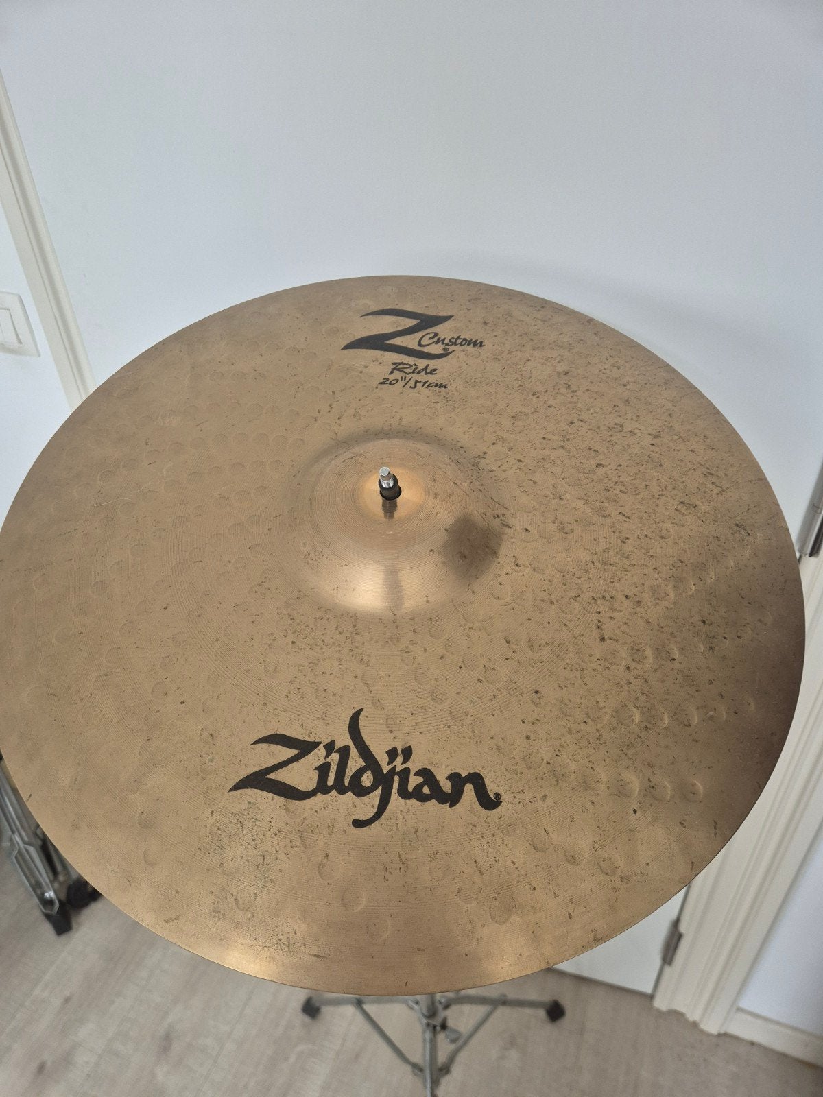 Zildjian cymbalen Z Custom ride en Scimitar Crash Ride, Musique & Instruments, Enlèvement, Utilisé