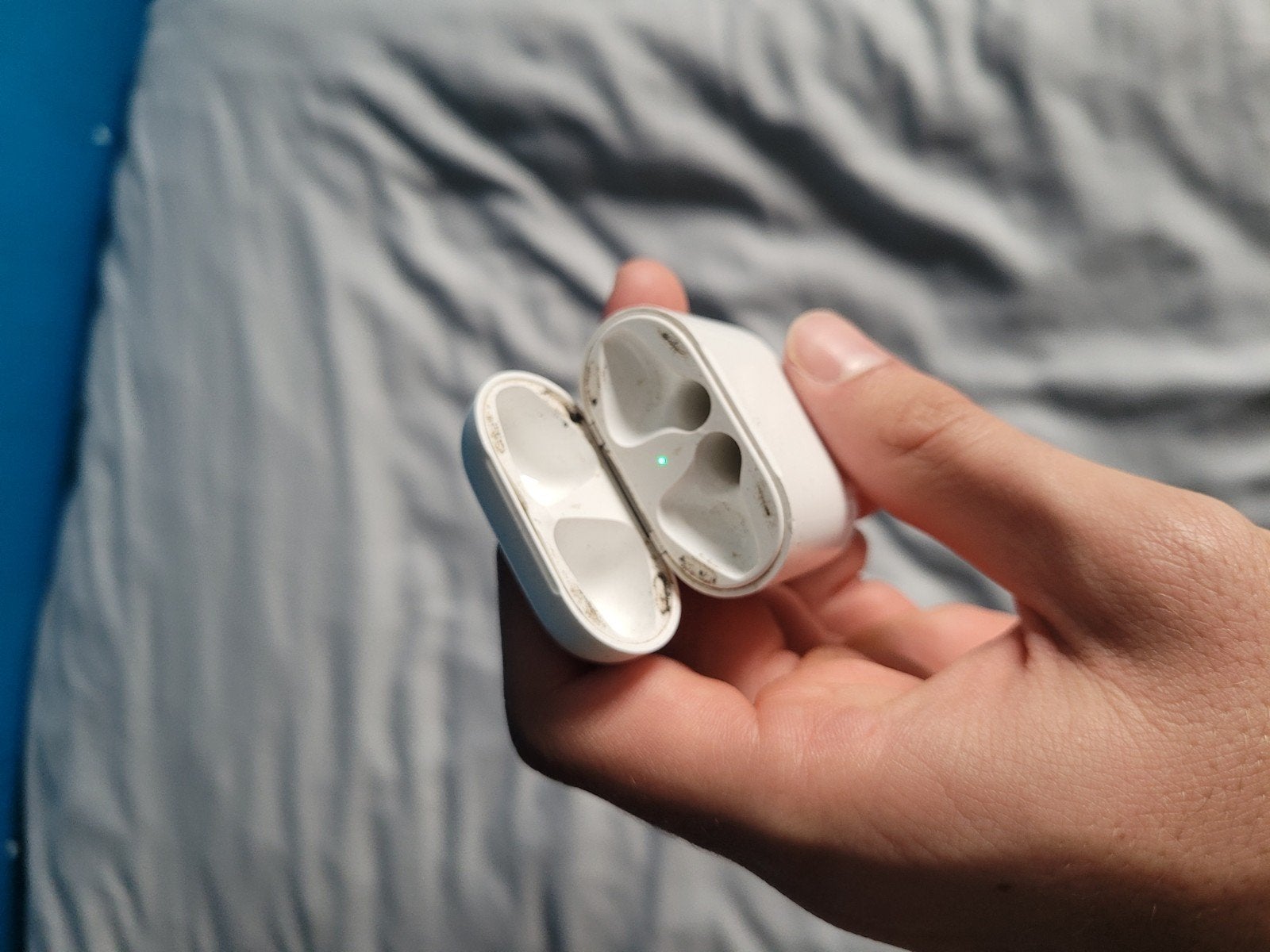 Doosje Airpods, Blanc, Bluetooth, Enlèvement, Utilisé
