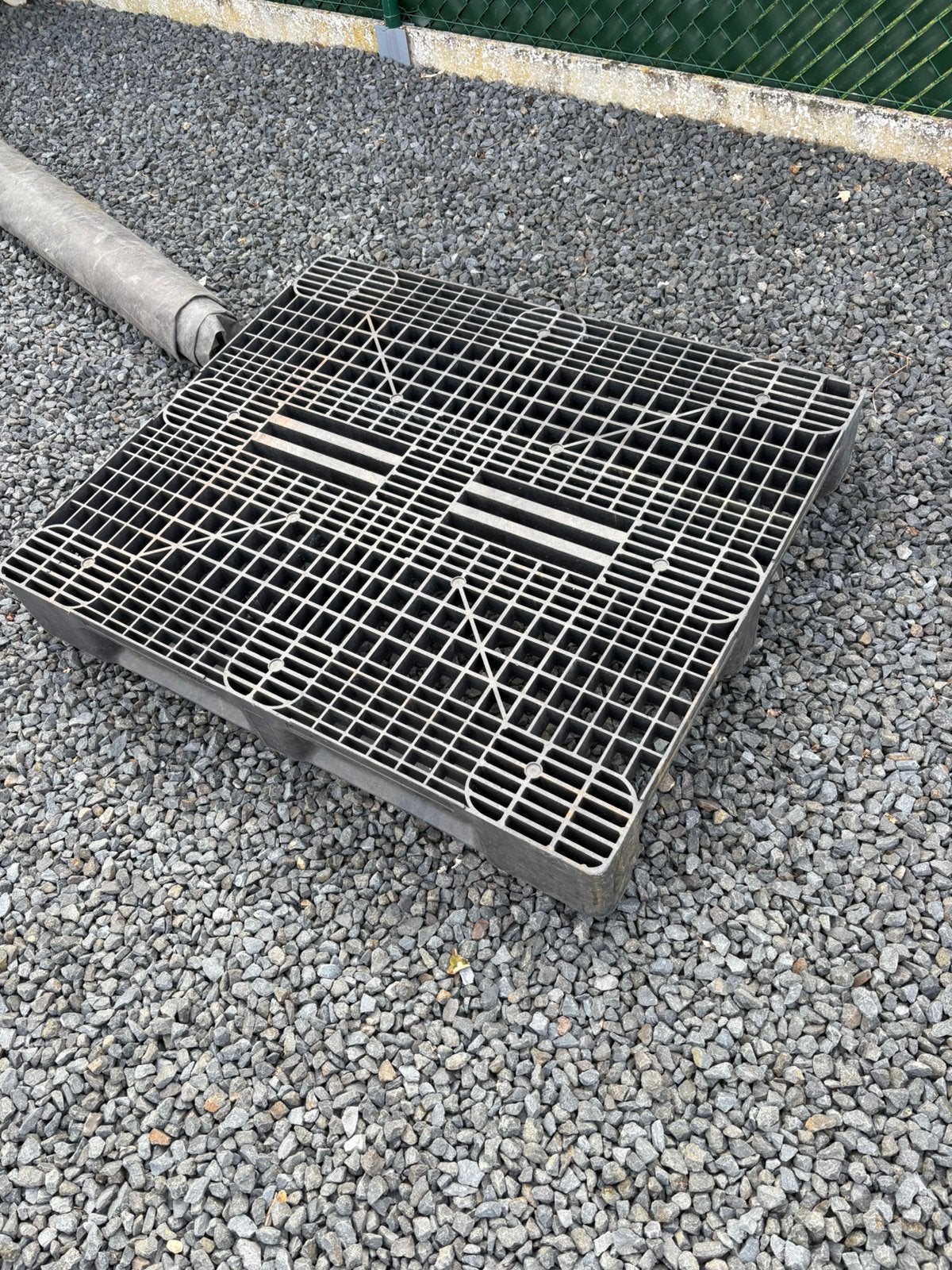 Kunststof pallet 3x, Ophalen