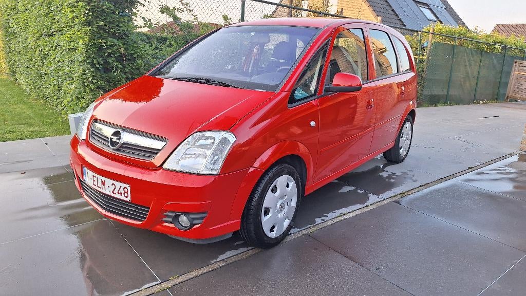 Opel Meriva 1.4i Weinig km, Auto's, Voorwielaandrijving, Stof, Zwart, 4 cilinders