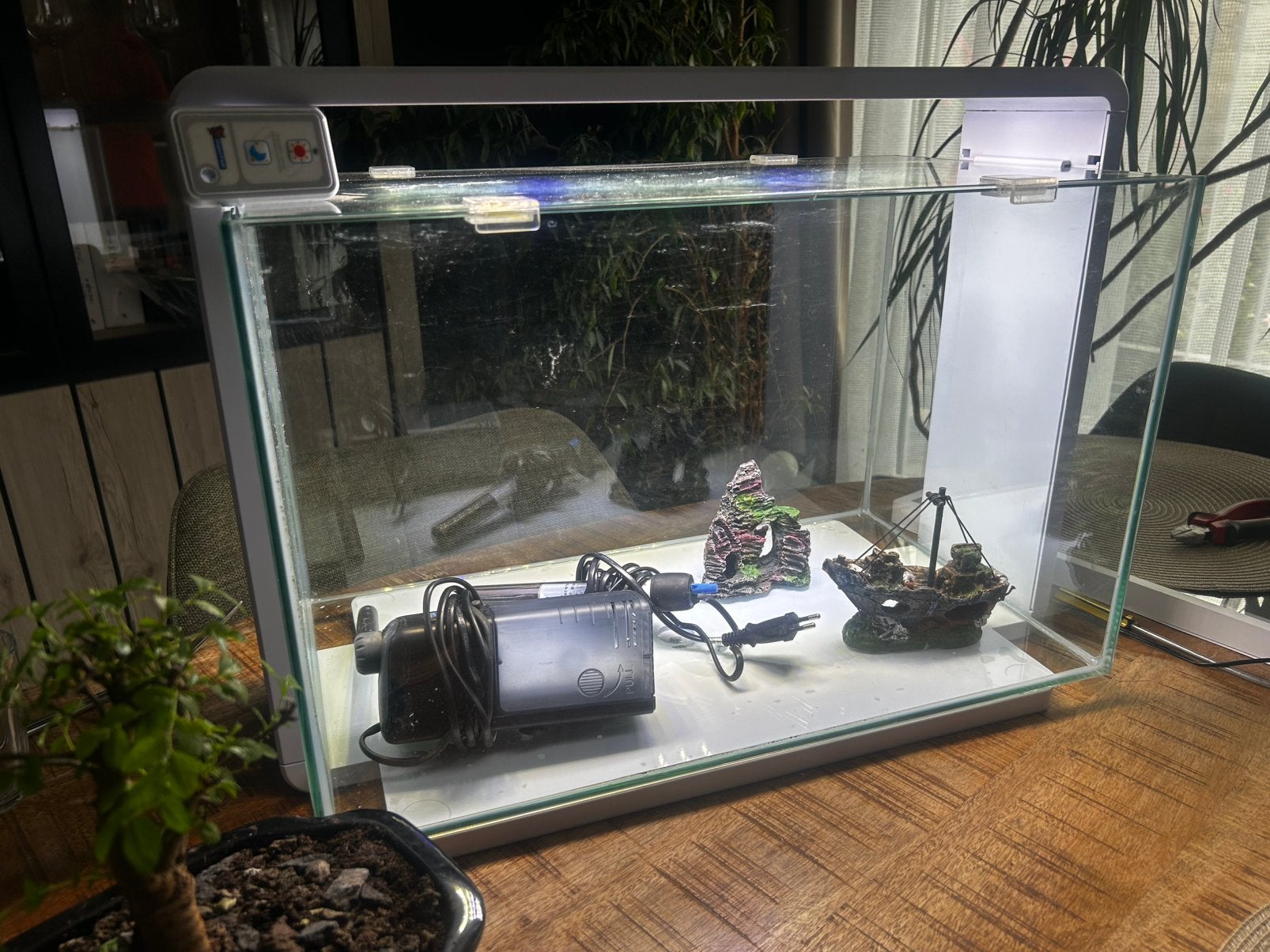 Super Fish Home 65, Ophalen, Verwarming, Zo goed als nieuw, Leeg aquarium