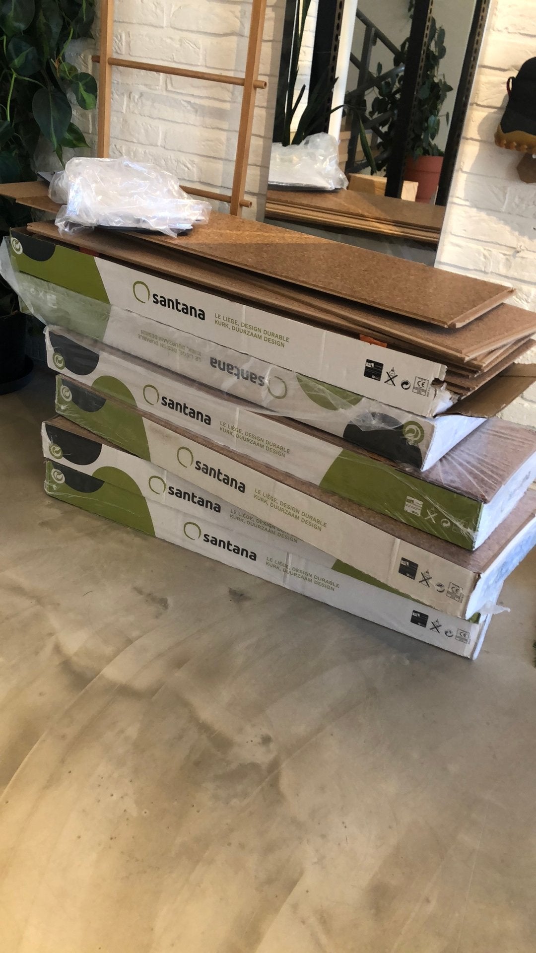 Cork floor, Ophalen, Zo goed als nieuw, Parket