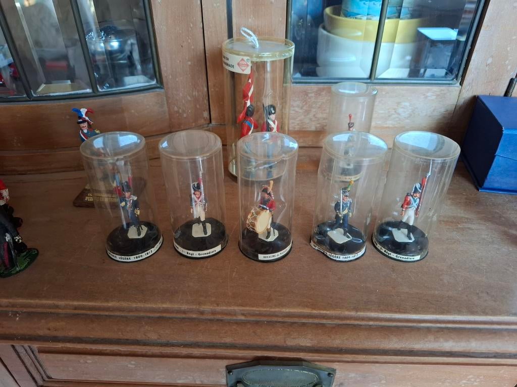 Soldats plomb et plastique,  coffret cbg mignot, en lot..., Collections, Statues & Figurines