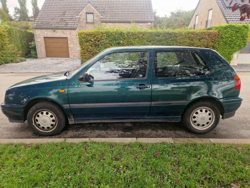 Golf 3 TDI 90CV (170000 Kms REELS), Boîte manuelle, Vert, 66 kW, 3 portes