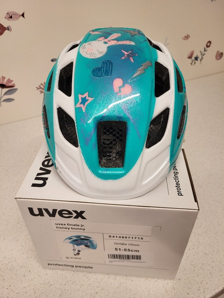 Fietshelm Uvex 51-55 cm, Ophalen, Gebruikt, Jongen of Meisje, Overige maten