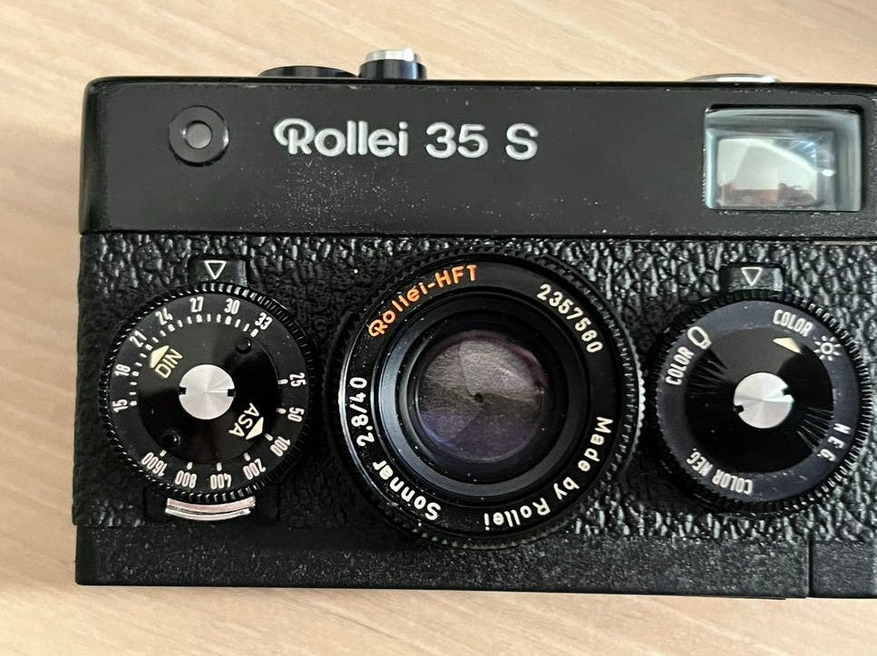 Compacte camera Rollei 35 S, Audio, Tv en Foto, Ophalen, Gebruikt, Compact, Overige Merken