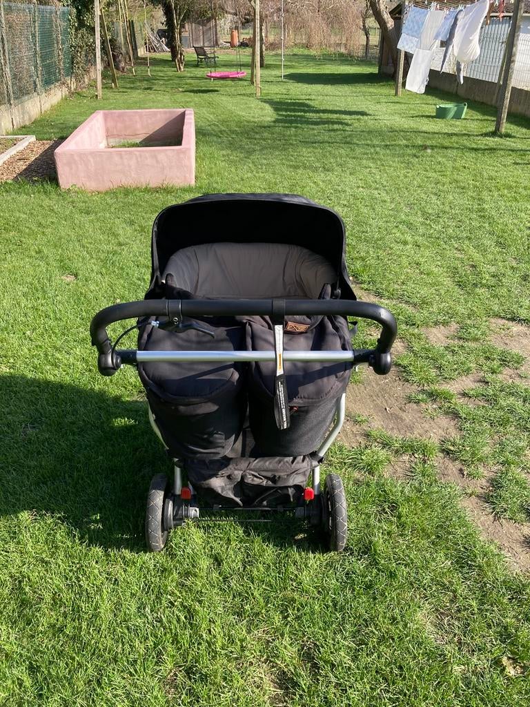 Mountainbuggy tweeling, Kinderen en Baby's, Buggy's, Ophalen, Gebruikt, Zonnekap