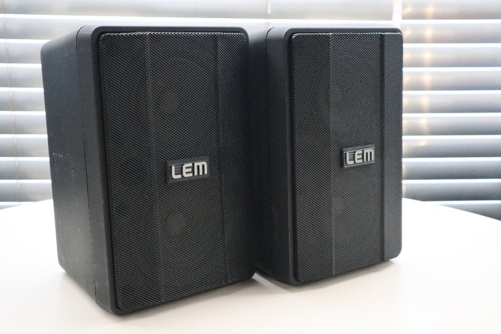 Paire d'enceintes LEM MP60-A, Musique & Instruments, Enlèvement ou Envoi, Utilisé, Moins de 500 watts, Sono