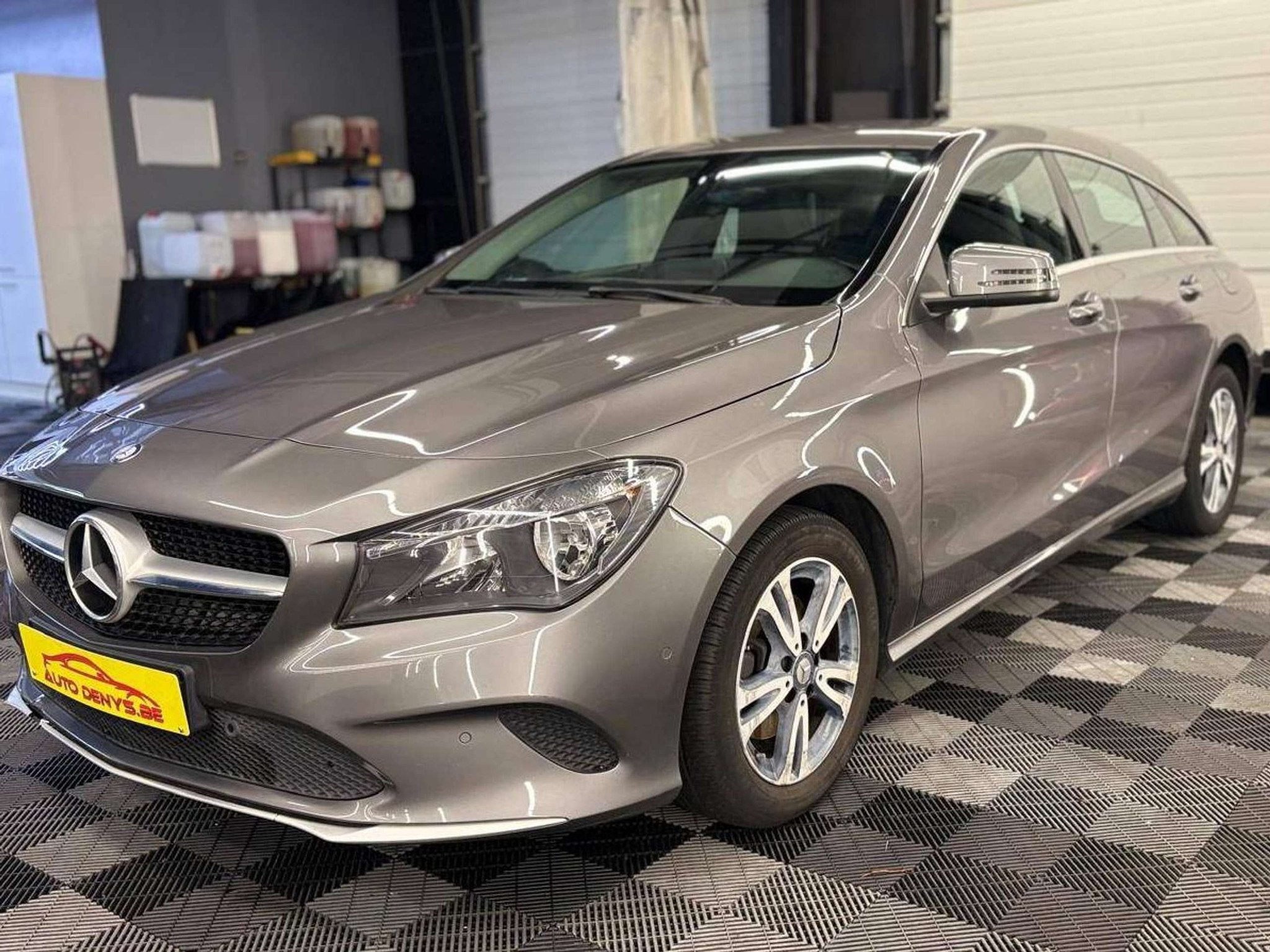 Mercedes-Benz CLA-Klasse 200 d bj. 2017 161.027km Euro 6, Autos, Achat, Entreprise, Noir, Volant multifonction