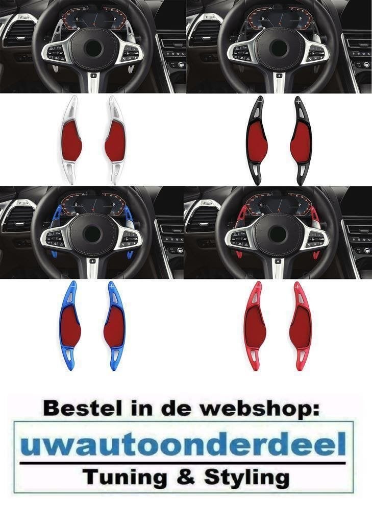 Aluminium Flippers DCT Paddle Shifters Voor BMW 7 Serie G11, Verzenden