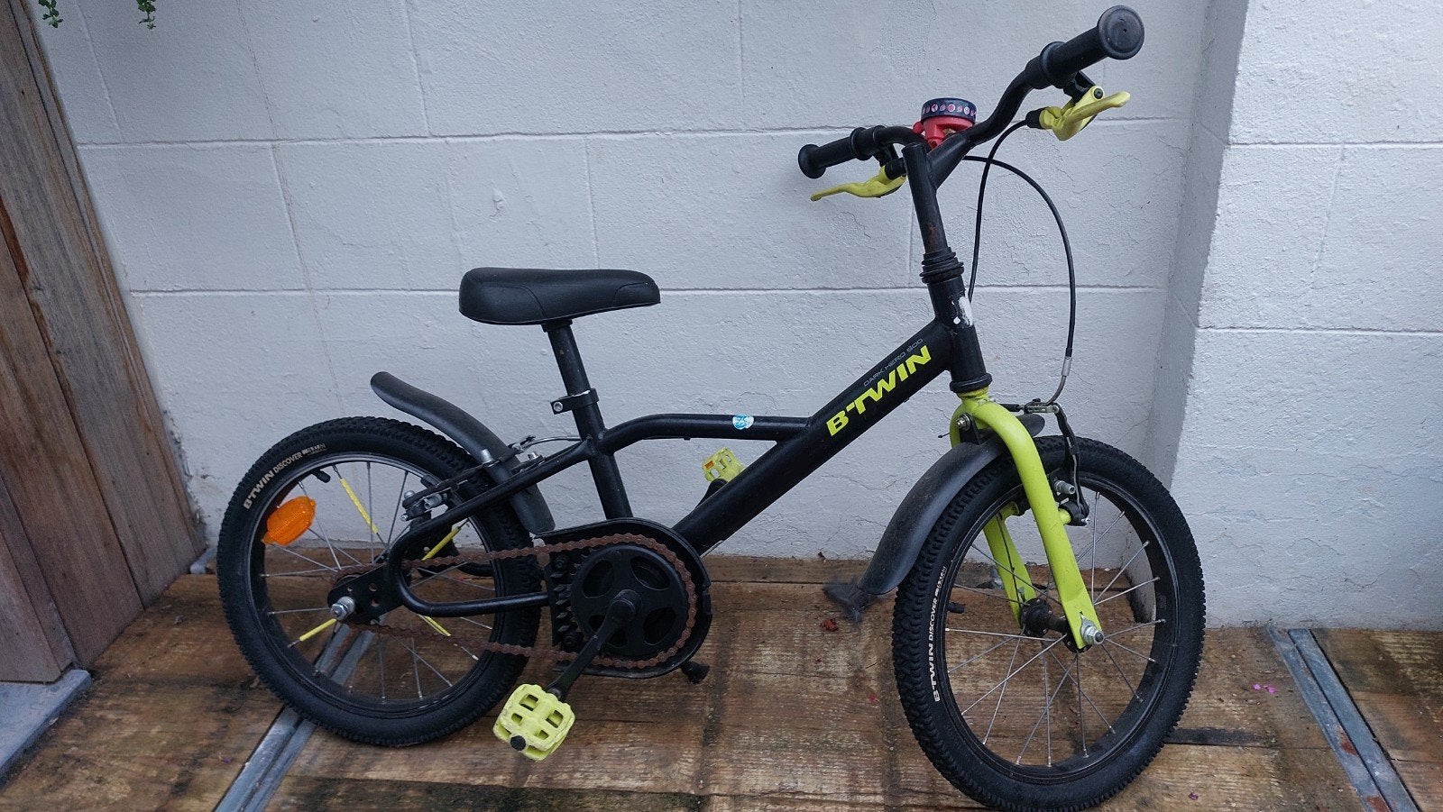B-twin fiets 16 inch, Ophalen, Gebruikt, 16 tot 20 inch, Btwin Decathlon