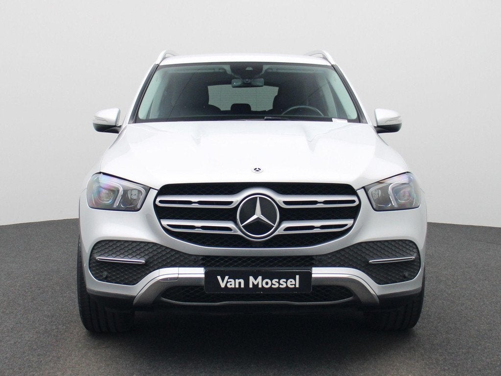 Mercedes-Benz GLE 350 de Business Solution + LEDER + TREKHAA, Auto's, Mercedes-Benz, Stof, Zwart, 4 cilinders, GLE