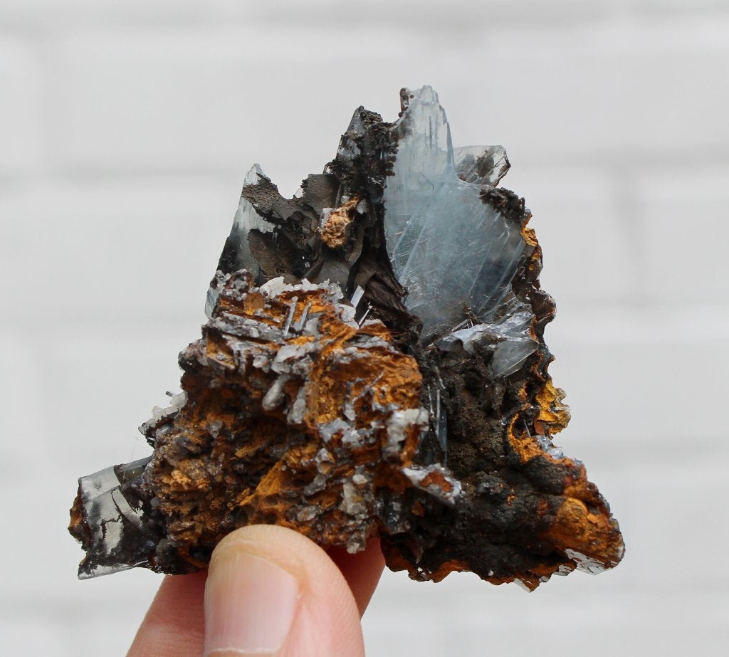 BARYTINE bleue du Maroc, Enlèvement ou Envoi, Minéral