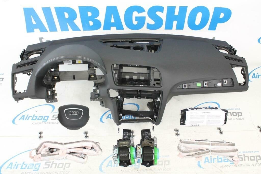 Airbag kit Tableau de bord couture blanc Audi Q5 - 8R, Enlèvement ou Envoi, Utilisé