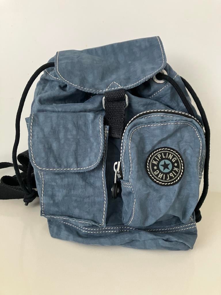 Kipling handtas + Kipling rugzakje, Ophalen of Verzenden, Nieuw, Blauw, Schoudertasje